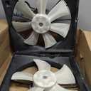 Pack of 2 AC Cooling Radiator Fan Assembly Left & Right Set Compatible with 2008-2012 Honda Accord 2.4L # HO3113123 611130 621-357