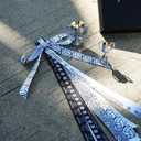 LaRibbons Volleyball Ribbon Set 6 Rolls 30 Yards Total Black White Grosgrain Volleyball Themed Printed Ribbons for Hair Bows, Gift Wrapping, Team Party Decorations, DIY Sewing Supplies