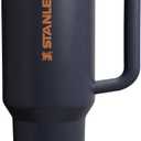 STANLEY Quencher ProTour Flip Straw Tumbler with Leakproof Lid | Built-In Straw & Handle | Cupholder Compatible for Travel | Insulated Stainless Steel Cup | BPA-Free (40 Ounces, Twilight VRT)