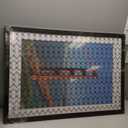 PEALSN 24x36 Poster Frame, Display Pictures 20 x 30 with Mat or 24 x 36 Without Mat, Poster Frames 24 x 36 inches for Wall Mounting Display, Black.