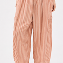 L linen pants orange