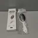 Boar Bristle Hair Brush - Viral World-Famous 5x Sold Out Paddle Brush - Smoother, Stronger, Shinier Hair with Nylon Bristles and Microsphere Massaging Tips, Curly Hair Brush (White)