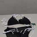 Blooming Jelly Women's Bikini Sets Cheeky Two Piece Swimsuits Triangle Top High Cut Bathing Suit Sexy Swimwear, Medium