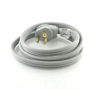 Intertek Power Supply Gray Cord 3 Prongs Certified Loop Connectors USA Seller