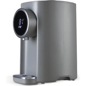 OCTAVO Water Boiler & Warmer 5 Liter, 304 Stainless Steel Water Tank, 700 Watt, 6 Adjustable Water Temperature, LCD Touch Control Screen, Child Lock with Water Shortage Indicator