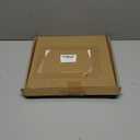 2 Tier Kitchen Curtain 36 Inch Length Back Tab Pocket Linen Light Filtering Glare Control Non See Through Sheer Short Small Window Curtains for Living Room Dining Bedroom 30 x 36in Long 3FT Terracotta