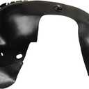 TRQ Front Right Inner Fender Liner Black Passenger Side Compatible with 1998-2002 Lincoln Continental FO1249123