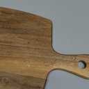 Best Acacia Wood Cutting Board with Handle Wooden Charcuterie Board Kitchen Chopping Boards for Bread Meat Cutting boards Fruit Cheese Serving Board Butcher Block Carving Board, 17" x 10"