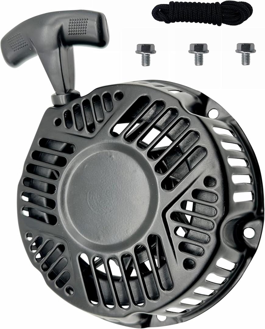 YAMAKATO 797747 Pull Start for Briggs and Stratton 420cc XR13.5 13.5hp 2100 Series Horizontal Shaft Engine Recoil Starter Assembly Cord Rope