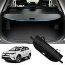 MIALUTY® Cargo Cover for 2018-2025 Jeep Wrangler Trunk Cover Wrangler Accessories Anti-Peeping Anti-Theft Privacy Screen,Trunk Luggage Shield Shade