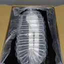 Lysam Small Trash Can, 3 Pack 4 Gallons Bathroom Garbage Can with Lid Press-Top, Small Waste Basket with Trash Bags, Slim Plastic Garbage Bin for Dorm, Office, Bedroom, Kitchen, Living Room (Multi) (Black & White &Grey)