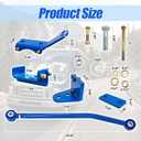 SS400 Adjustable Rear Trac Bar Replacement for Ford F53 1989-1998 V8 and 1998-2020 V10 with 16K-18K GVWR,SS400 Rear Track Bar.