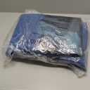 QPAU Inflatable Double River Tube, 2 Person 660lb Capacity, Puncture-Resistant 93" Sturdy Heavy Duty River Float, River Raft with Ergonomic Backrest, Cooler & Cup Holders for Family (Dark Blue)