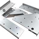 Hinge Kit for Restaurant Canopy Hood Exhaust Fan Roof Curbs