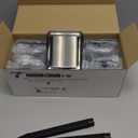 Kaxiida Solar Lights Outdoor Waterproof IP68, 3 Lighting Models Solar Powered Spot Lights Outdoor, 56LED Light Dusk to Dawn for Yard Patio Garden Pathway Landscape Lighting (Warm White) 6 Pack