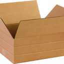 Partners Brand 14 x 12 x 6 Corrugated Cardboard Boxes, 14"L x 12"W x 6"H, Pack of , 25 | Shipping, Packaging, Moving, Storage Box for Business, Strong Wholesale Bulk Boxes 14126