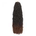 12 Inch Faux Locs Crochet Hair T30 7 Packs Soft Locs Crochet Hair Extensions 12 Strands Crochet Goddess Locs Hair for Women Girls