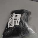 PLOYMONO Black Fitted Tablecloth, 2 Pack Table Clothes for 4 FT Rectangle Table, (48x24 Inch) Polyester Fabric Table Cover for Trade Craft Show, Buffet, Banquet, Wedding