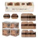 24pcs Powder Puffs Set With 4 Cases, Makeup Powder Puff, Velour Makeup Puff, Setting Powder Puff, Reusable & Washable, Ideal For Foundation, Powder Cream, Setting, Christmas Gifts For Women