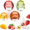 Winb Set of 4 Reusable Fruit and Veggie Savers - Ideal for Avocados, Tomatoes, Apples, Garlic, Onions, and More
