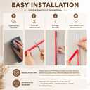 96 Inch L-Shape Shower Door Seal for 3/8 and 1/2 Glass