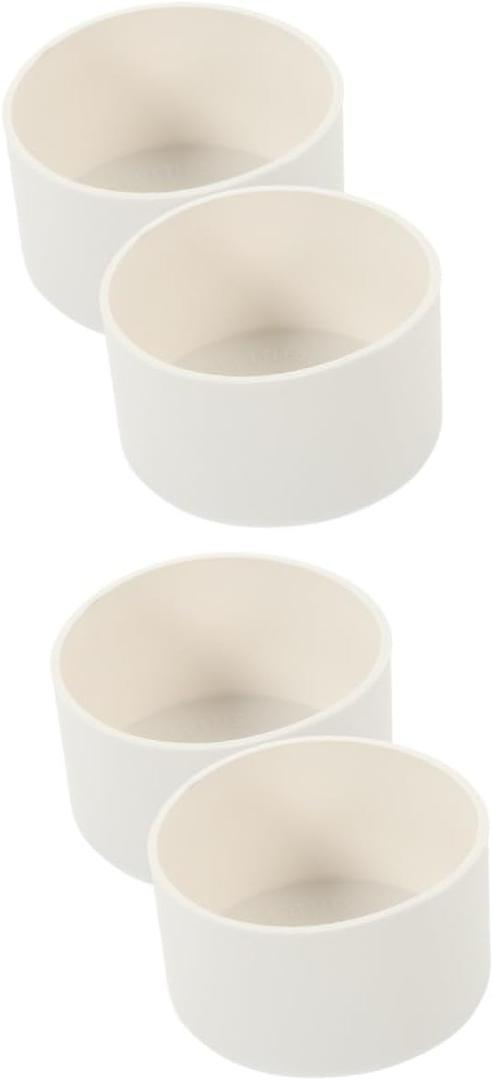 Water Bottle Bottom Protector White 2-32oz 2- 24oz Pack Of 4