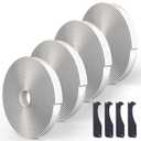 4 Pack White Butyl Sealant Tape, 1/8" x 3/4" x 30 ft, RV Window Sealant, Roof Caulk, EPDM Rubber Patching