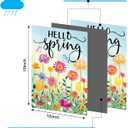 Seasonal Garden Flags Set of 12 Double Sided 12 x 18 Inch Yard Flags,Small Garden flags for outside,4th of July Summer Fall Garden Flag,Christmas Halloween Easter Outdoor Decor, Holiday Flags for All Seasons