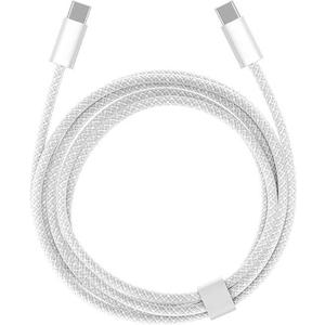 New AirPods 4,AirPods Pro 3 Charging Cable, USB C to USB C Woven Cable for AirPods Pro (2nd/3rd Gen) Wireless Earbuds, iPhone 15/16/17, 15 16 17 Pro Max, 15/16 Plus, 17E/16E, 17Air, Charger Cord