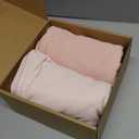 2-Pack Organic Baby Sleep Sacks, 100% Cotton - Soft & Breathable 0.5TOG Baby Wearable Blanket, Toddler Sleeping Sack 6-18 Months, Easy to Wear Transitional Swaddles for Newborns,Infants(Mist Rose, M)