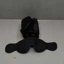 SARISUN Travel Pillows for Airplanes, 360 Support Headrest Pillow with Eye Mask for Sleeping, Travel Airplane Pillow for Long Flights Car Road Trip, Travel Accessories Stop Bobblehead, Black