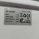 Portable Evaporative Air Cooler with Wheels Mini Air Conditioner Fan Floor Room