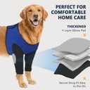 Dog Front Leg Sleeve to Stop Licking, Dog Elbow Protector for Surgery, Hot spot, Wound, Stitche, Granuloma, Skin Issues, Soft Breathable Cover for Large Medium Small Dogs, XS