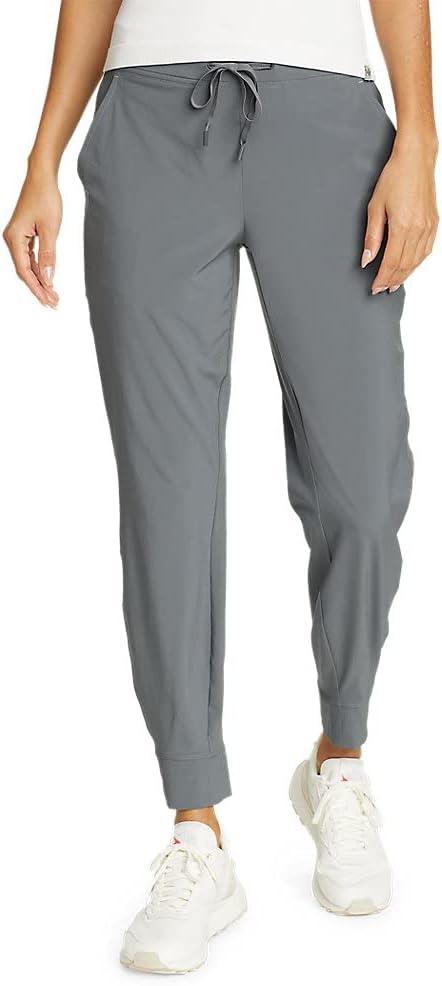 Eddie Bauer Women's Departure Stretch Mid-Rise Joggers (X-Large)