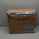 Window Box Planter 8 Pcs, 17 Inches Rectangle Flower Pots with Drainage Holes and Trays, Vegetable Planters for Windowsill Patio Garden Balcony Home Porch Yard Indoor Outdoor (Dark Green)