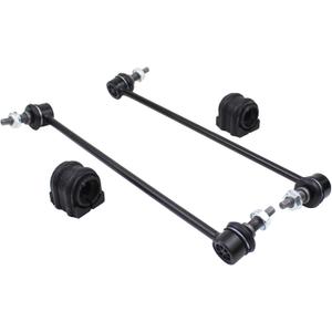 Front Driver and Passenger Side Sway Bar Links with Bushings for Hyundai Sonata Non-Hybrid 2015-2019, Kia Optima Non-Hybrid 2016-2020