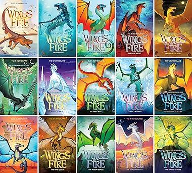  Wings of Fire Hardcover Series Set (Books 1-15)