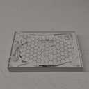 Yahi Red Light Photon Facial & Neck Mask with Remote Control, 7 Custom Modes with Infrared, Portable & Rechargeable with Timer for Home Use, 175 High-Density Light Beads, White