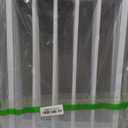 Free Standing Dog Gate, 16.5" High Short Pet Gate for Stairs and Doorways, Up to 48" Wide Foldable Puppy Fence, Indoor & Outdoor Use, No Drilling and No Assembly, for Small & Toy Dogs, White