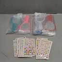 Wonderjune 24 Pcs Handheld Mirror DIY Decorate Your Own Mermaid Princess Mirror for Princess Birthday Party Favors Crafts Mermaid Game Decorations Supplies