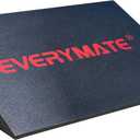 EVERYMATE Heavy-Duty Wooden Slant Boards for Exercise & Calf Stretch  19.7" Wide Incline Board for Squats, Non-Slip Surface, Fixed 25 Angle for Strength & Flexibility Training, 1200 lbs Capacity