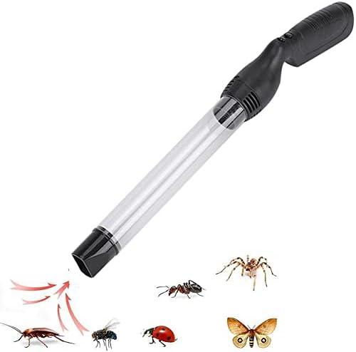 2025 Vacuum Bug Catcher Spider Insect Traps Catcher Bug Pest Control for Adults,Kids Insects Handheld LED Flashlight for Stink Bugs,Pest Suction Trap,Beetle,Cockroach,Ants,Moth(Battery Not Include)