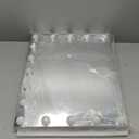 M MIVONDA Vanity Makeup Mirror with Lights: Hollywood Mirror with 15LED Bulbs - Large 23x19 Desk Mirror for Wall, Dimmable 3 Lighting Modes, Plug-in and USB Charger Port, White