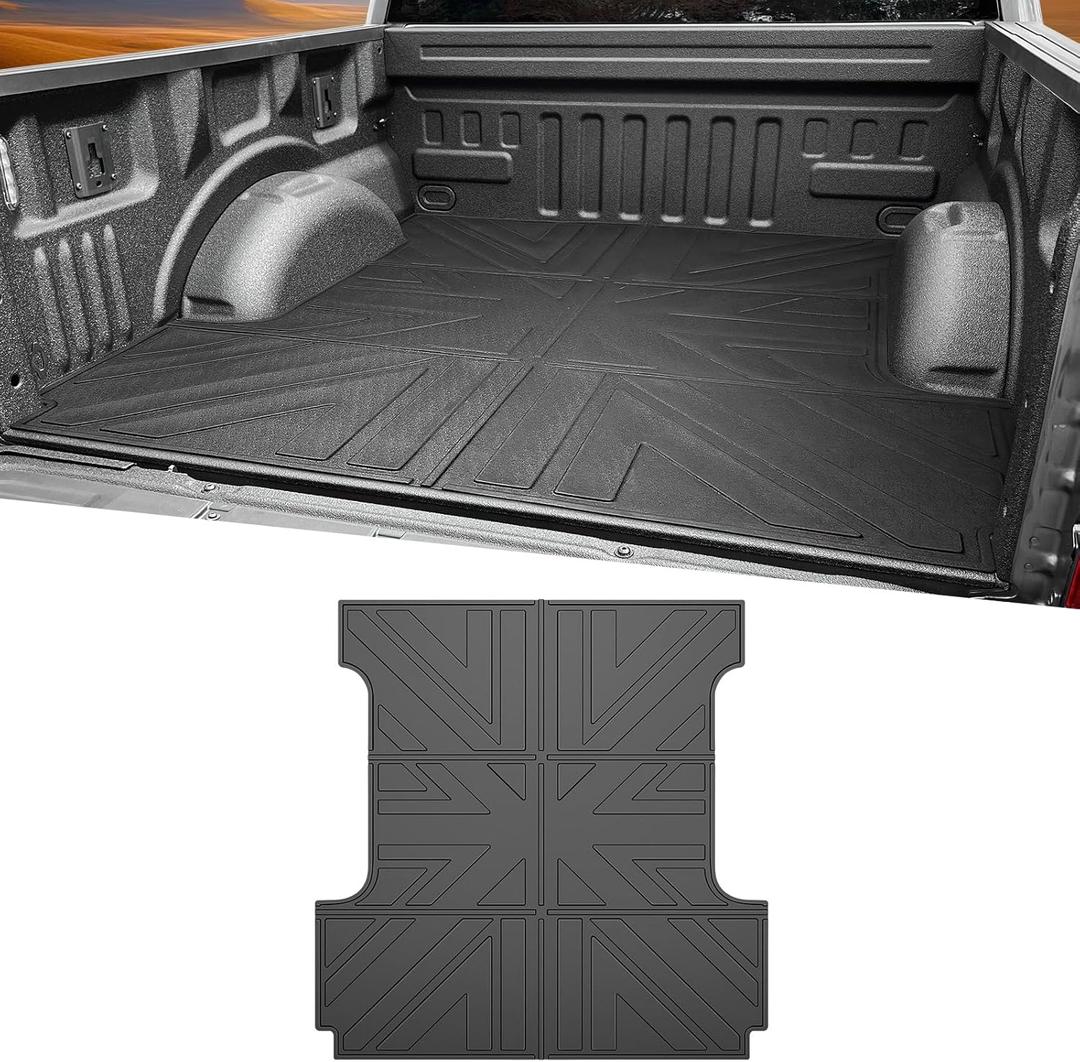 Bed Mat Compatible with 2015-2025 Ford F150 5.5FT Truck Bed Liner Pickup Car Truck Potector for 2015-2025 Ford F-150 Accessories(15-25 F-150 5.5FT)