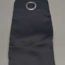 ChrisDowa Grommet Blackout Curtains for Bedroom and Living Room - 1 Panel  Set Thermal Insulated Room Darkening Curtains (Dark Grey, 42 x 63 Inch)