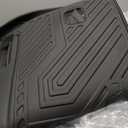 LASFIT Floor Mats for Kia Carnival Hybrid 8-Seat 2026 2025 (Not Fit Gas) | All Weather TPE Custom Fit Floor Liners, Full Set Car Mats with Backrest Mats & Cargo Trunk Mat Accessories, Black