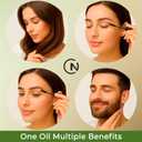 10 x Castor Oil for Eyelash & Aceite de Castor Organico | Aceite de Ricino para Pestaas  4 fl oz, Cold-Pressed & Hexane-Free, Glass Bottle with Pre-Filled Lash & Brow Applicators