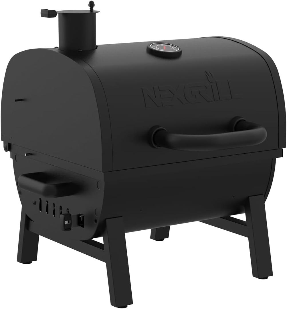 Nexgrill Tabletop 17.5" Charcoal Grill, Portable with Adjustable Air Vent