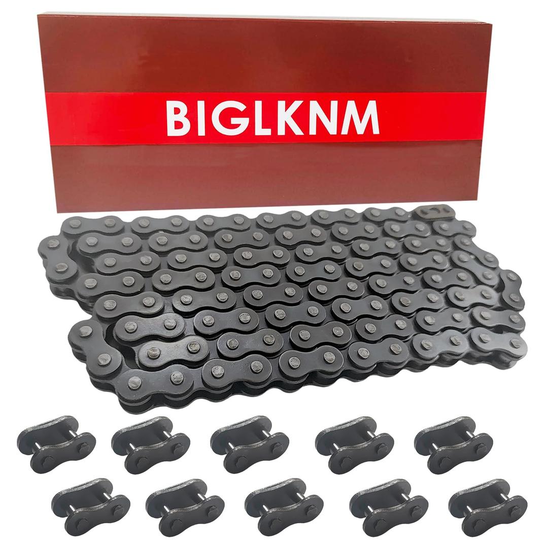 415H-110L Bicycle Chain with 10pcs Master Links Fit for 80cc 49cc 60cc 66cc 2-Stroke Engine Motor Motorized Bike Bicycle