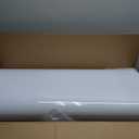 Putros Cylinder Pedestal Stands 3Pcs White Round Cylinder Pedestal Display Plinth Pillars for Wedding Party Decor 35.4''(L),29.5''(M),23.6''(S)